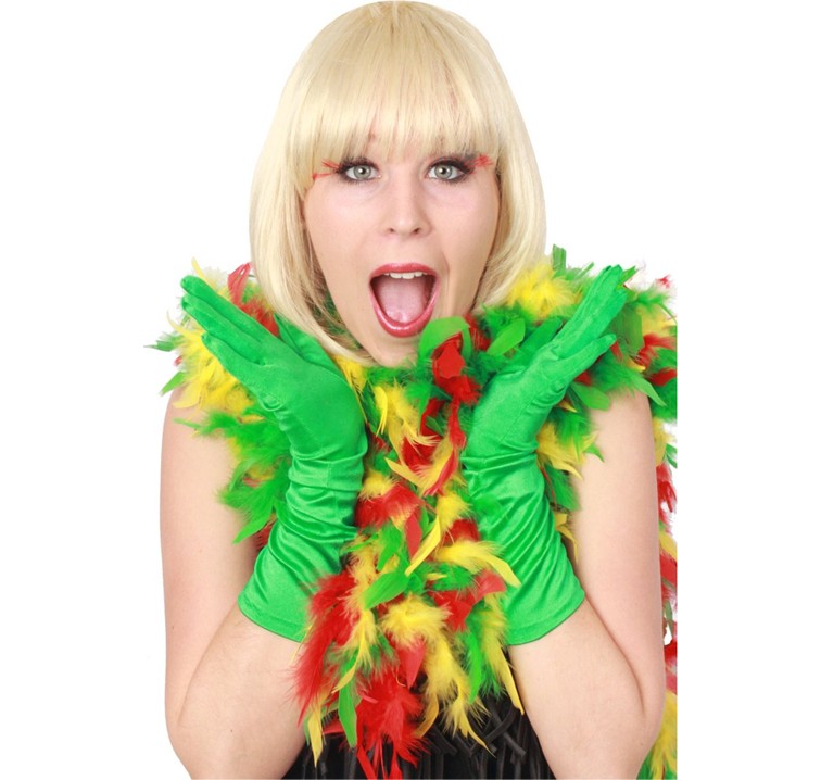 boa rood geel groen Carnaval