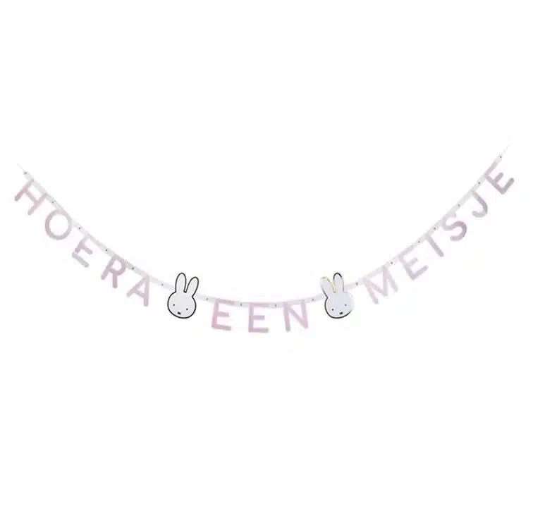 letterslinger baby girl nijntje