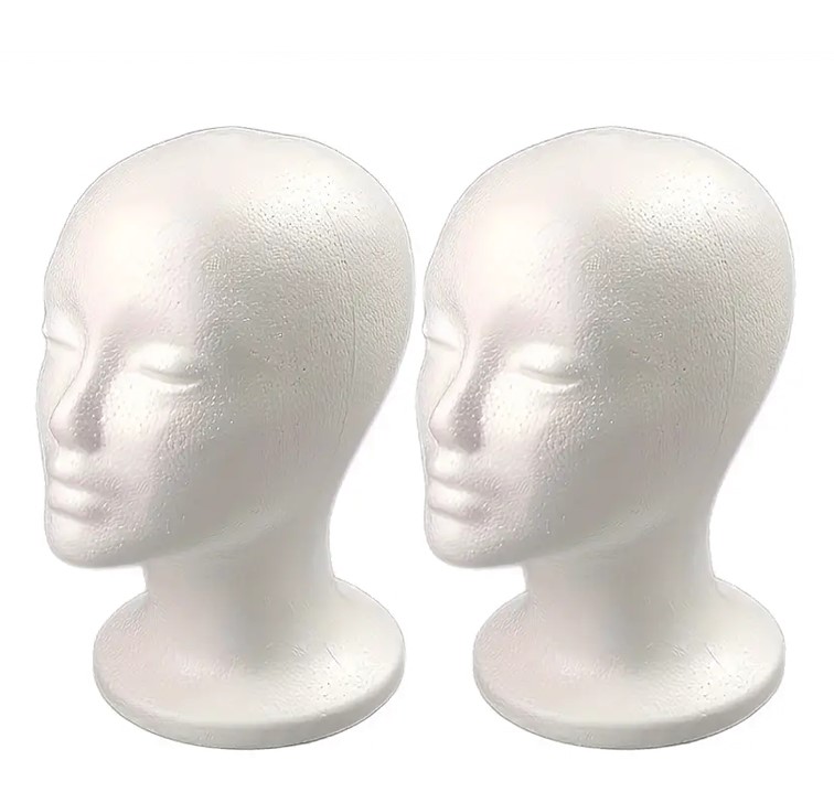 pruiken houder tempex isomo 2x