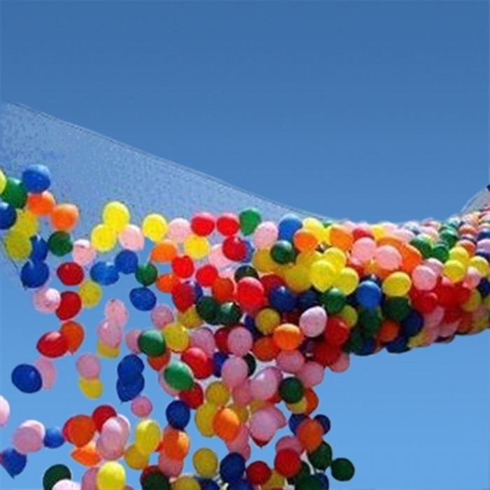 m_6090-1.jpg 500 lucht gevulde ballonnen voor val net.