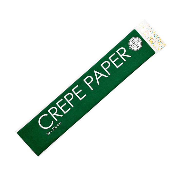 kerstmis groen crepe papier