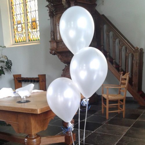 Tafel ballondecoratie