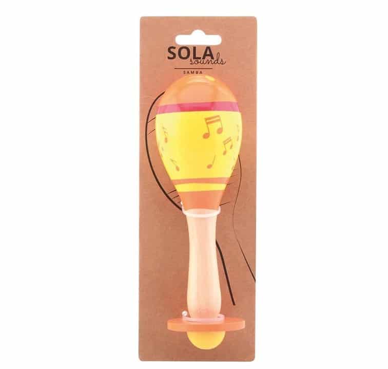 Sola Sounds houten maraca baby