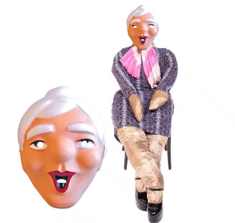 vulpop met masker sarah