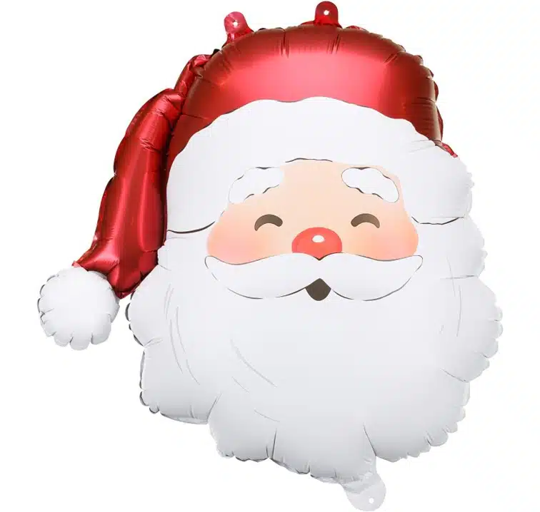 folieballon kerstman